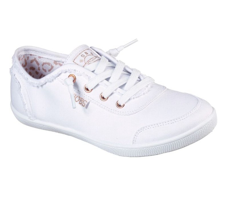 Skechers Bobs B Cute - Womens Casual Shoes White [AU-VA5319]